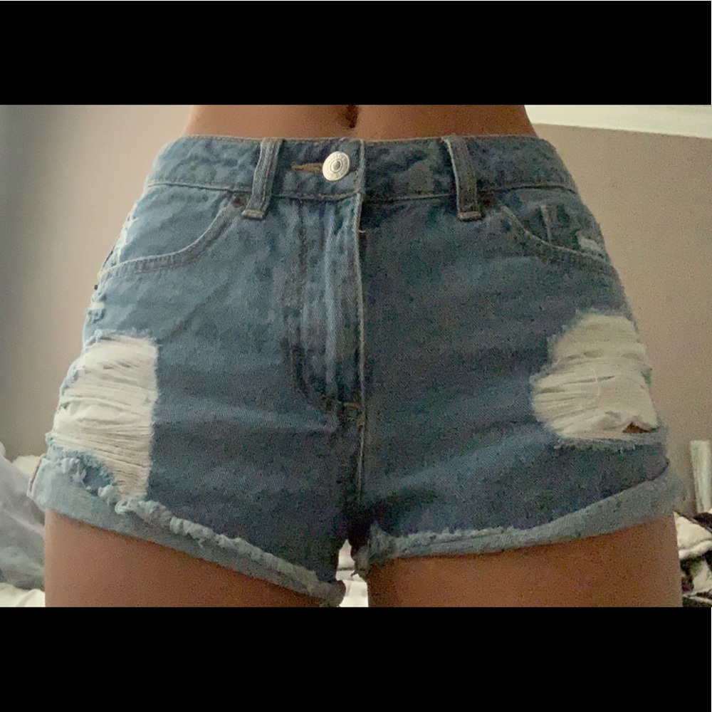 Distressed Shorts